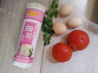 美味的西红柿鸡蛋拌面做法图解1)