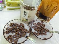 清甜美味蔓越莓紫米圈红豆豆浆做法图解3)