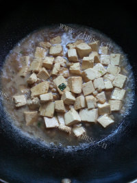 营养丰富的肉末豆腐