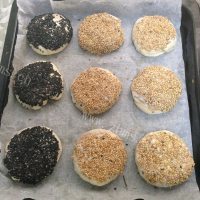 自制芝麻酱烧饼做法图解12)