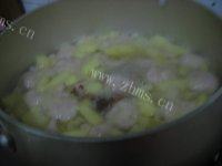 美味的冰糖水果藕丸羹做法图解11)