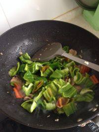 美味可口的青椒炒肉片