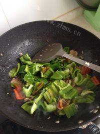 美味可口的青椒炒肉片