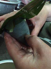 回忆难熬的江南香米粽做法图解4)