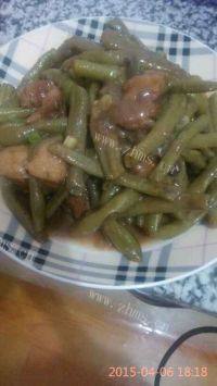 家常菜红烧肉炖豆角