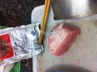 在家做的榨菜炒肉丝做法图解2)