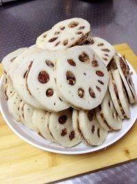 香飘十里的炸藕盒做法图解12)