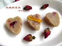 好吃的玫瑰绿豆馅做法图解6)