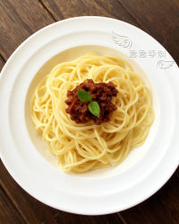 食欲满满的牛肉酱意面