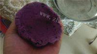 自己做的紫薯饼做法图解5)