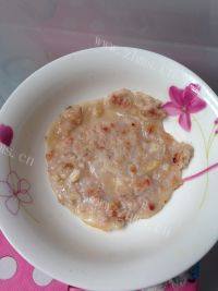 美味的肉末煎饼