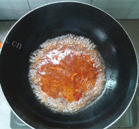 美味的玉子豆腐烩虾仁做法图解5)