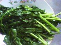 色味俱佳的蒜香菜心做法图解4)