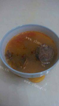 暖心番茄牛尾汤做法图解6)