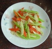 家常菜素炒三鲜