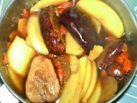 （水果汤）姜枣苹果汤的做法图解七