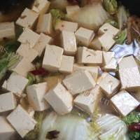 美味营养的白菜炖豆腐的做法图解六