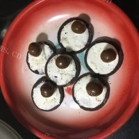 美味的双色慕斯流心蛋糕做法图解31)