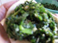 自己做的荠菜包子做法图解19)