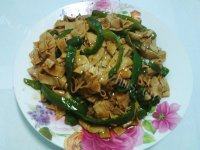 家常菜干豆腐炒尖椒