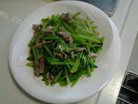 「念念不忘」芹菜炒肉丝