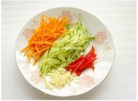 家常菜凉拌鹿角菜做法图解3)