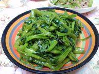 家常炒通心菜