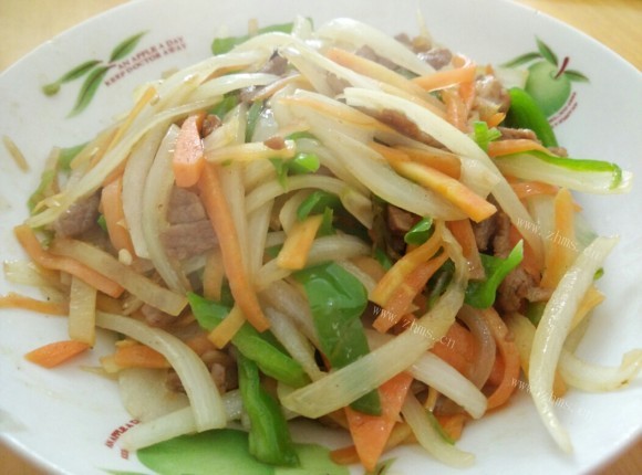 香飘十里的炒肉丝