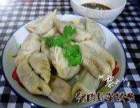 美味的猪肉韭菜饺子
