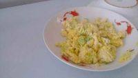 大葱炒鸡蛋