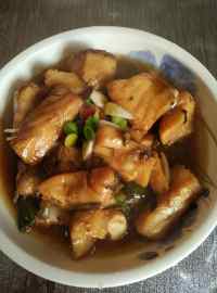 家常菜红烧青鱼