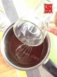 香浓的巧克力酱做法图解5)