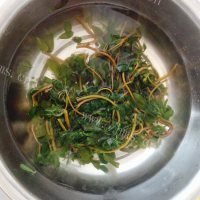 美味蚝油蚂蚱菜做法图解3)