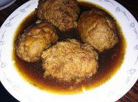 美味的红烧狮子头