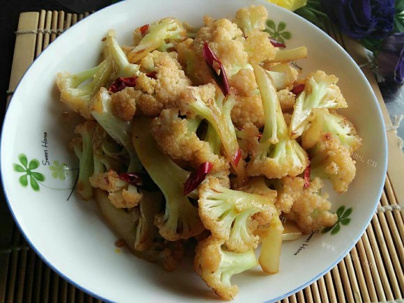 DIY干煸花菜