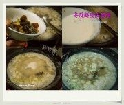 美味的冬瓜虾皮皮蛋羹做法图解3)