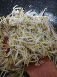 家常菜豆芽炒粉条做法图解7)