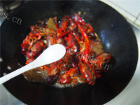 美味的麻辣小龙虾