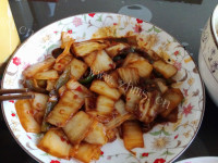 家常菜鱼香白菜