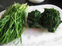 自己做的荠菜馅菜饽饽做法图解3)