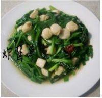 好吃的韭菜炒鲜贝做法图解6)