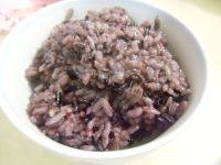 自己做的紫米饭