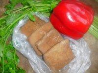 喷香的芹菜炒豆干做法图解1)