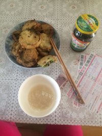 美味的家乡茄饼做法图解17)
