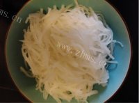 简单的炝萝卜丝做法图解4)