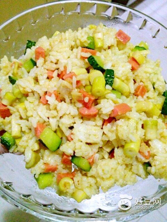 美味的咖喱炒饭