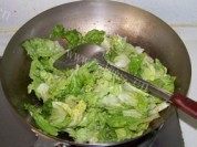 家常菜炝拌生菜