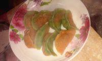 自己做的彩色饺子