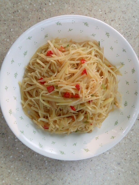 独特的炒土豆丝