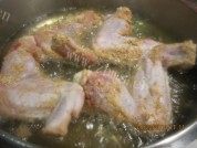 美味的炸鸡翅膀